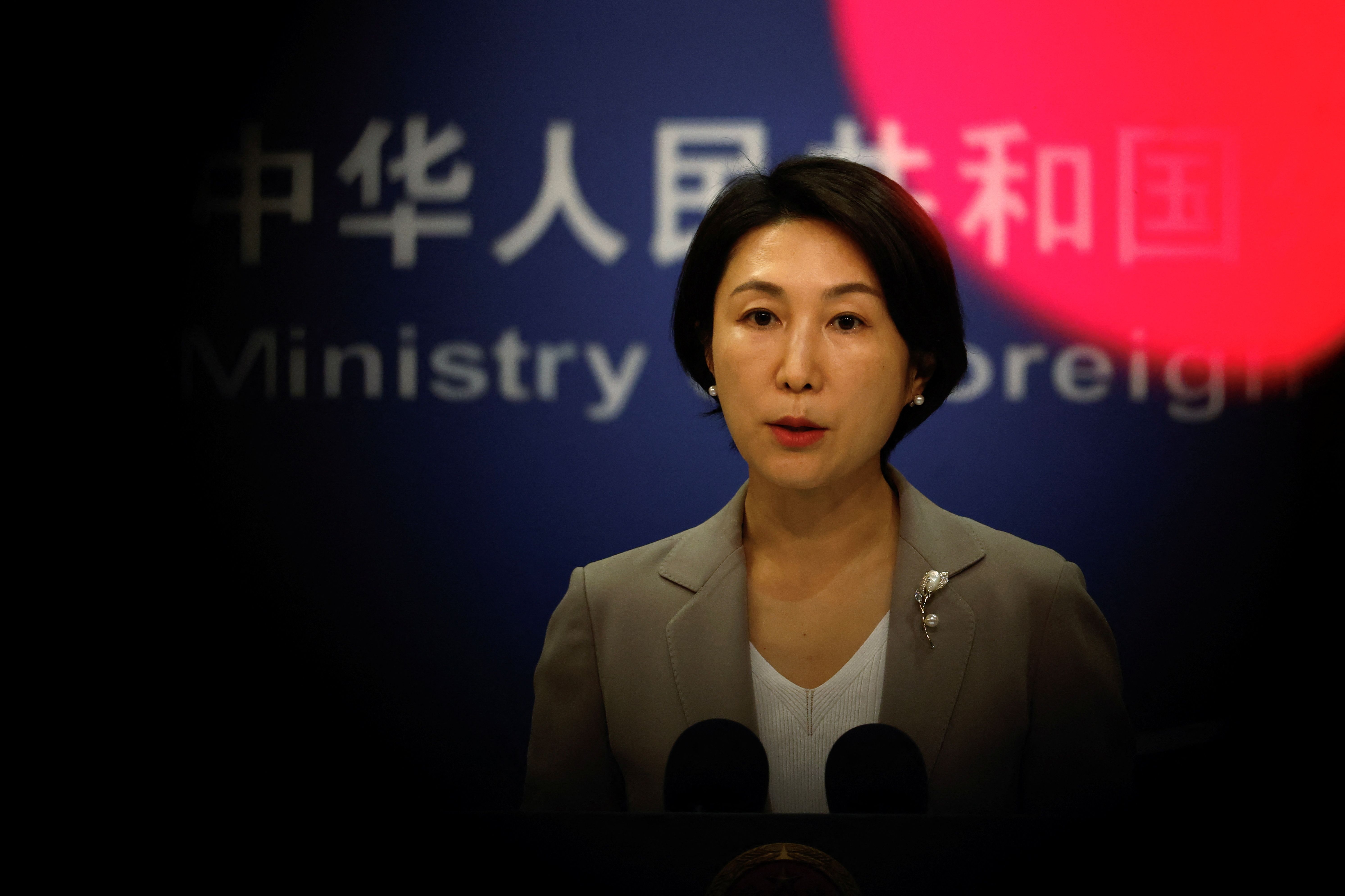 Porta-voz do Ministério das Relações Exteriores da China Mao Ning