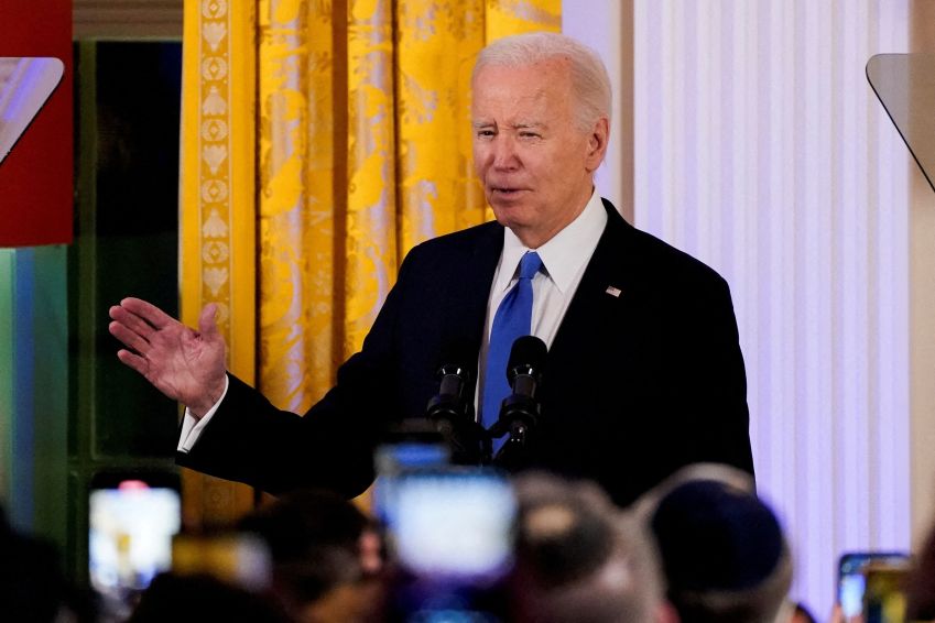 Presidente dos EUA, Joe Biden, em cerimônia na Casa Branca / 11/12/2023 REUTERS/Elizabeth Frantz/Pool