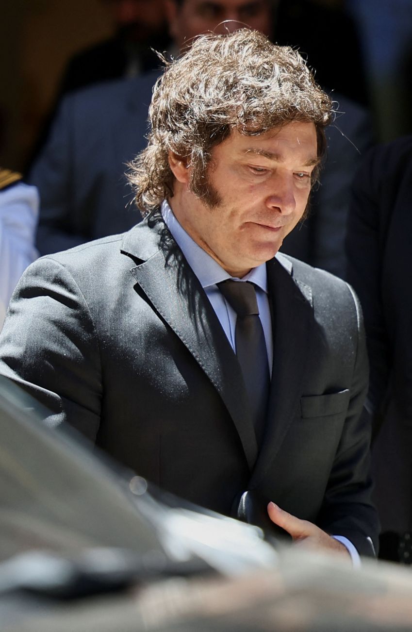 Presidente argentino, Javier Milei / 26/01/2024 REUTERS/Agustin Marcarian