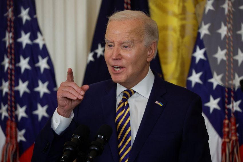 Presidente dos EUA, Joe Biden / 06/02/2024 REUTERS/Evelyn Hockstein