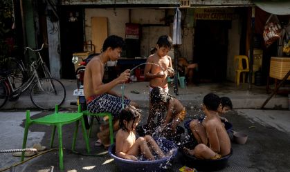 Onda de calor no sudeste asiático fecha escolas e dispara alertas de saúde