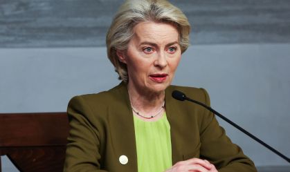 Presidente da Comissão Europeia Ursula von der Leyen