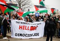 Manifestantes pró-palestinos farão protesto ao redor da Casa Branca