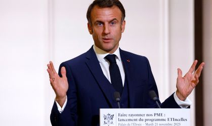 Macron diz que França está pronta para reconhecer Palestina após reformas
