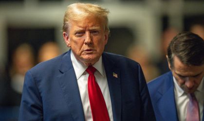Trump está a caminho de Atlanta com principais conselheiros para o debate da CNN