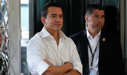 Presidente do Equador diz que plano de assassinato contra ele foi frustrado