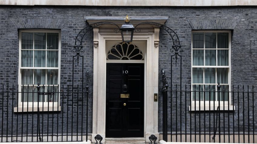 Residência oficial do primeiro-ministro do Reino Unido, em 10 Downing Street, Londres / 26/04/2024 REUTERS/Hollie Adams
