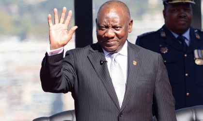 Ramaphosa inicia novo mandato como presidente da África do Sul