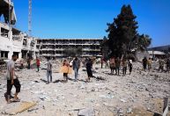 Forças israelenses deixaram dezenas de corpos na cidade de Gaza, diz resgate