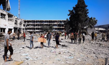 Danos em sede de agência da ONU na Cidade de