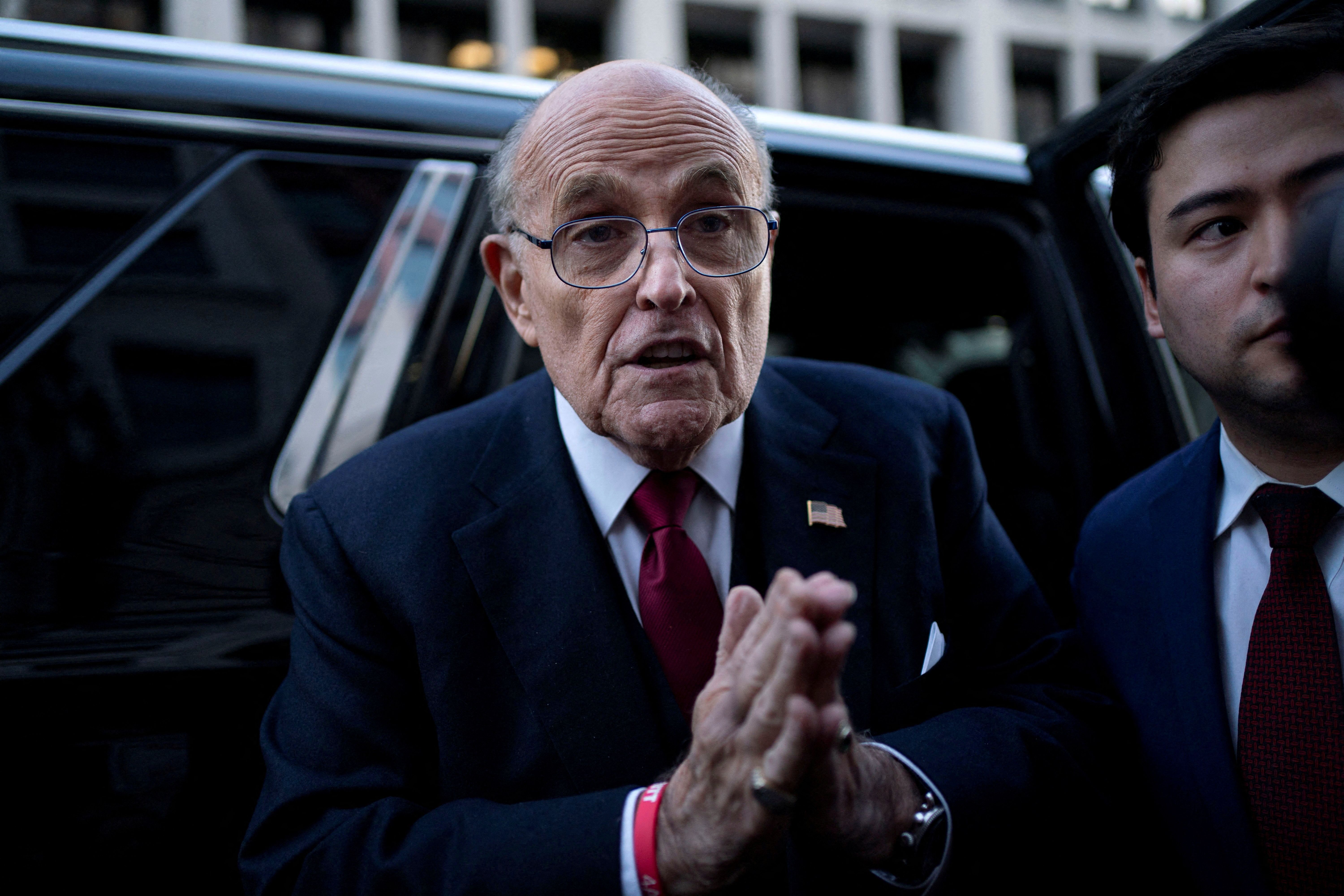 Ex-prefeito de Nova York Rudy Giuliani