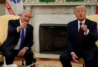 Gaza: "Continue fazendo o que tem que ser feito", disse Trump a Netanyahu
