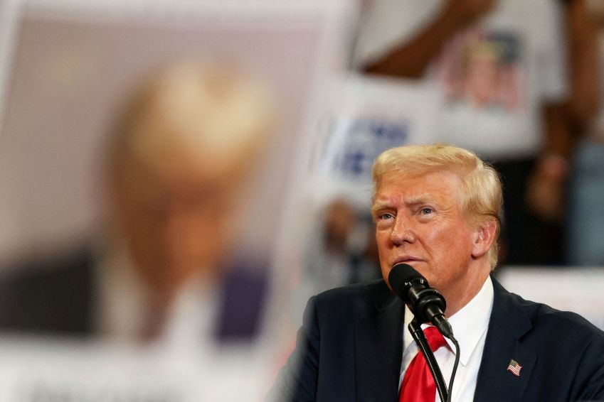 Trump faz evento de campanha em Atlanta, Georgia / 03/08/2024 REUTERS/Umit Bektas
