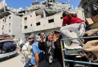 "Não tem para aonde ir": o drama dos palestinos em deslocamento constante