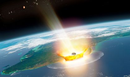 Asteroide que matou dinossauros era uma bola gigante de lama, diz estudo