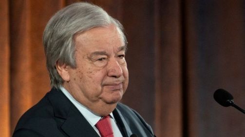 Secretário-geral da Organização da ONU, António Guterres