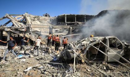 Ataques de Israel em Gaza matam 61 em meio a campanha de vacinação contra pólio