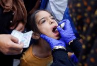Quase 530 mil crianças em Gaza são vacinadas contra a poliomielite, diz ONU