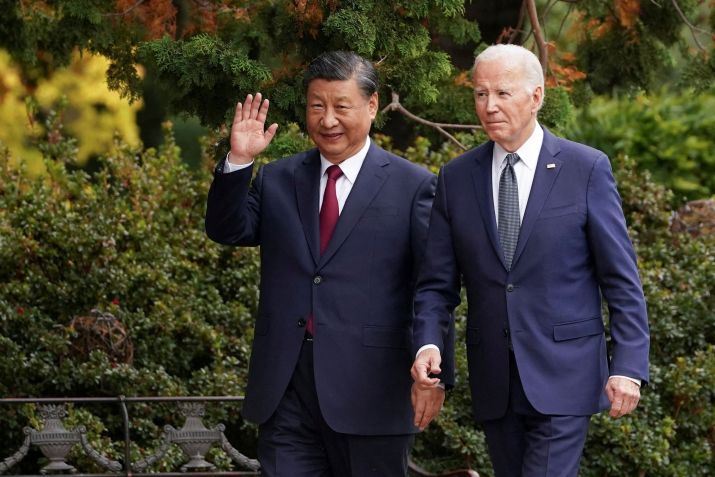 Joe Biden e Xi Jinping / 15/11/2023 REUTERS/Kevin Lamarque