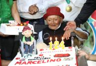 124 velas? Peru reivindica o homem mais velho do mundo, nascido em 1900
