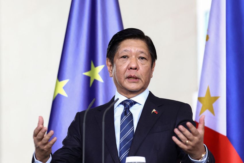 Presidente das Filipinas Ferdinand Marcos Jr. / 12/3/2024 REUTERS/Liesa Johannssen