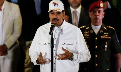 Maduro afirma que se não for reeleito Venezuela cairá em "banho de sangue"