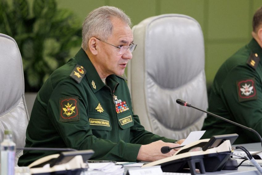 O ex-ministro da Defesa Sergei Shoigu em Moscou / 02/04/2024 - Divulgação via REUTERS
