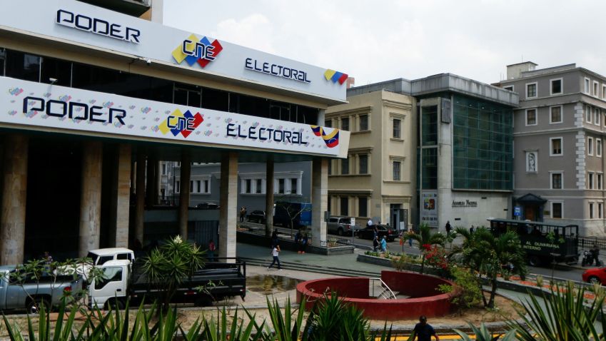 Sede do Conselho Nacional Eleitoral (CNE) da Venezuela, em Caracas / 23/04/2024 REUTERS/Leonardo Fernández Viloria