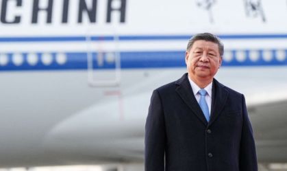 Presidente da China, Xi Jinping, em Moscou