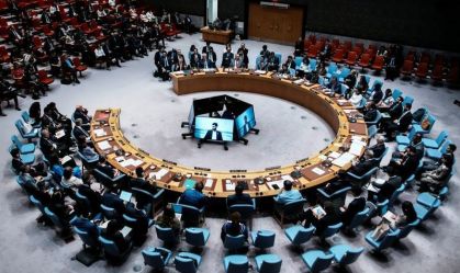 Reunião do Conselho de Segurança da ONU