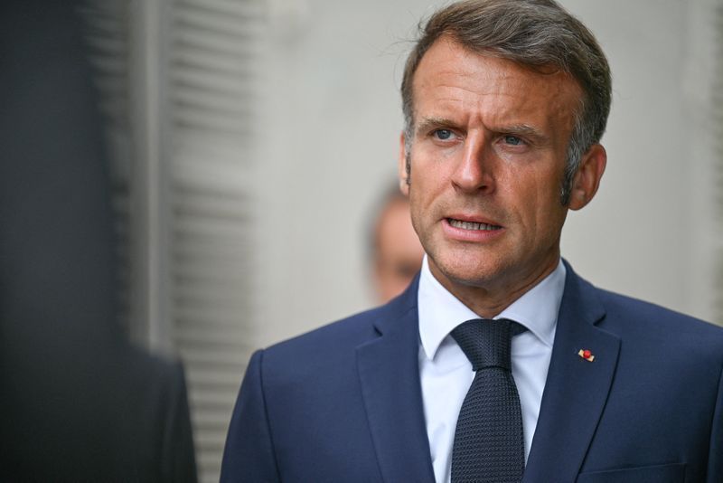 Presidente francês Emmanuel Macron