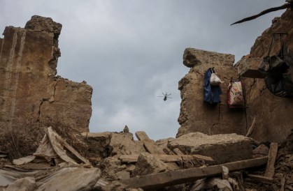Local atingido por terremoto no Afeganistão no final de agosto de 2025