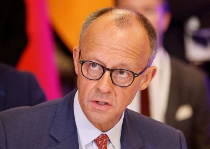 Chanceler alemão Friedrich Merz em Kiev