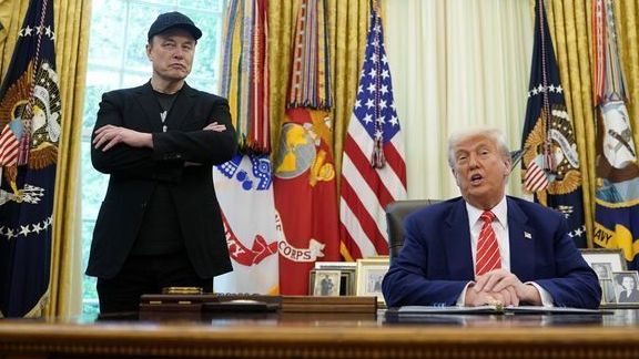 O presidente dos Estados Unidos, Donald Trump, e Elon Musk