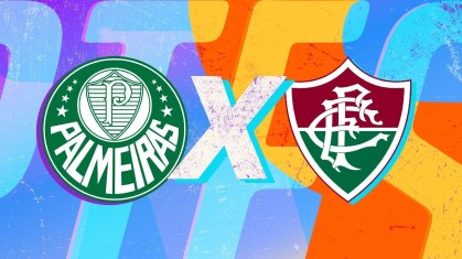 Escudos de Palmeiras e Fluminense