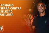 Benja faz coro às palavras de Romário: 
