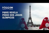 Paris revela pódio dos Jogos Olímpicos 2024 com design inspirado na Torre Eiffel