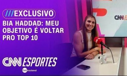 Bia Haddad Maia concedeu entrevista exclusiva à CNN