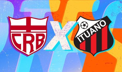 CRB e Ituano se enfrentam neste sábado (20), pela Série B