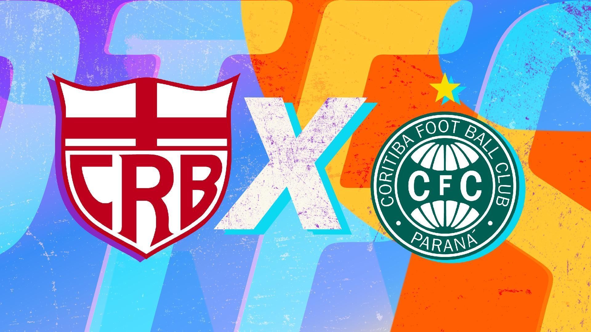 CRB e Coritiba se enfrentam neste sábado