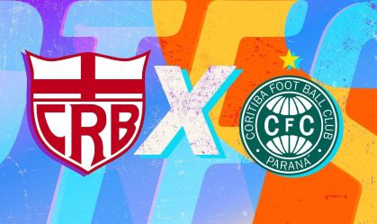 CRB e Coritiba se enfrentam neste sábado