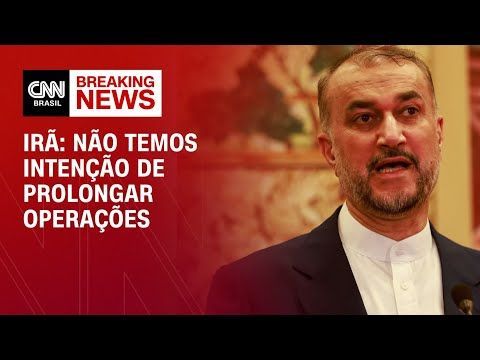 Irã: Não temos intenção de prolongar operações | BREAKING NEWS
