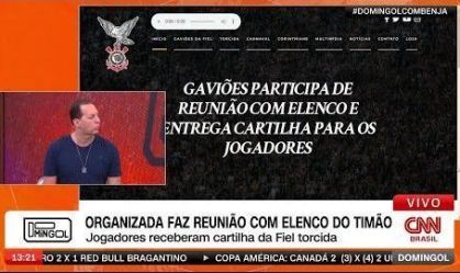 Benja cria "cartilha" para diretoria do Corinthians: "Chega de papo furado"