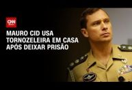 Mauro Cid usa tornozeleira eletrônica após deixar prisão