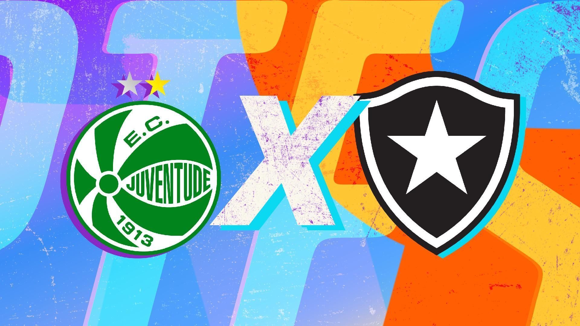 Juventude e Botafogo se enfrentam pelo Brasileirão