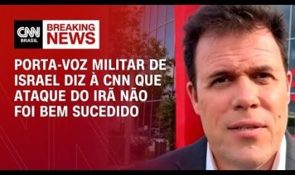 Porta-voz militar de Israel fala à CNN | AGORA CNN