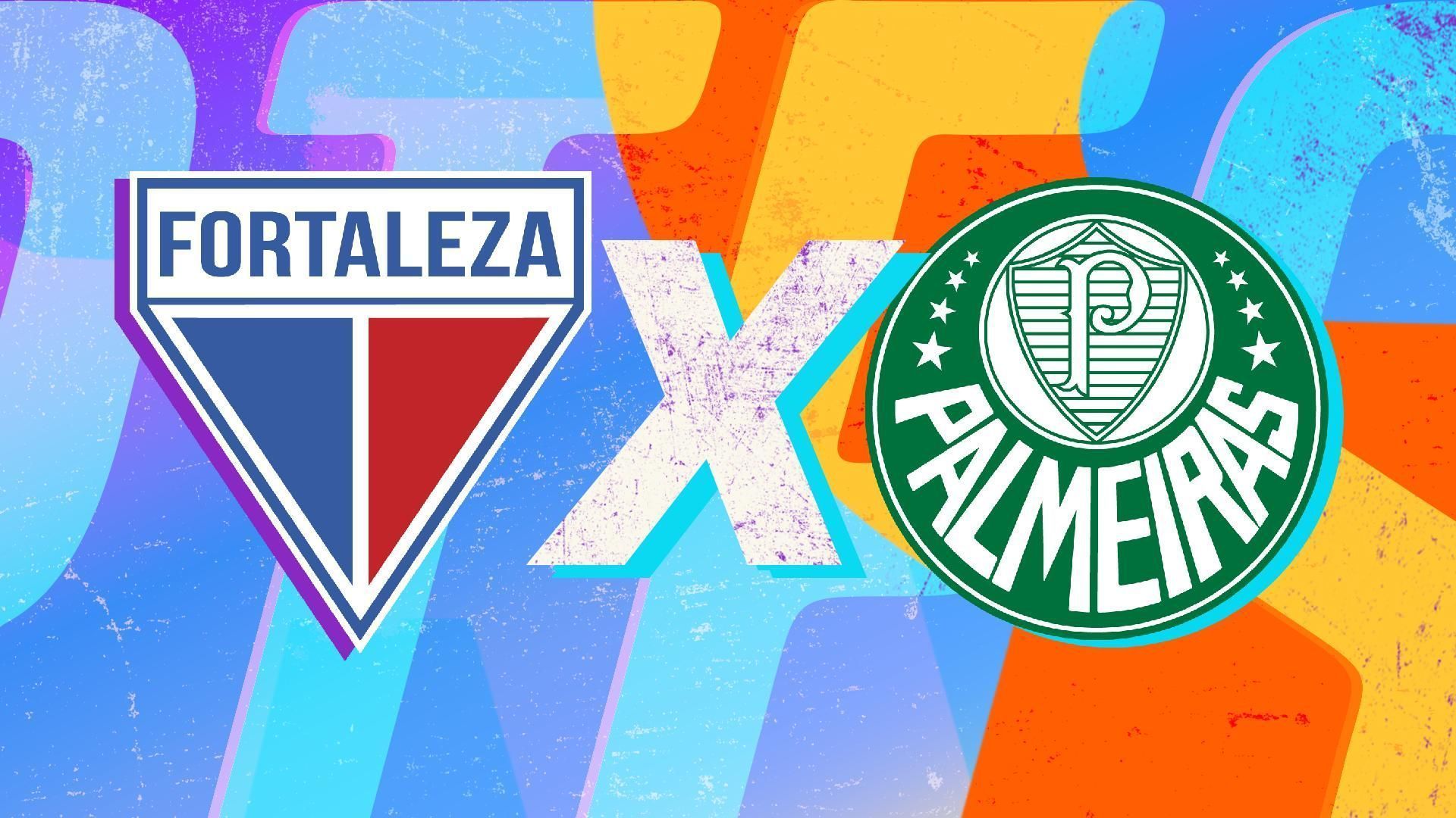 Fortaleza e Palmeiras se enfrentam nesta quarta-feira