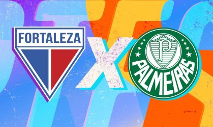 Fortaleza e Palmeiras se enfrentam nesta quarta-feira