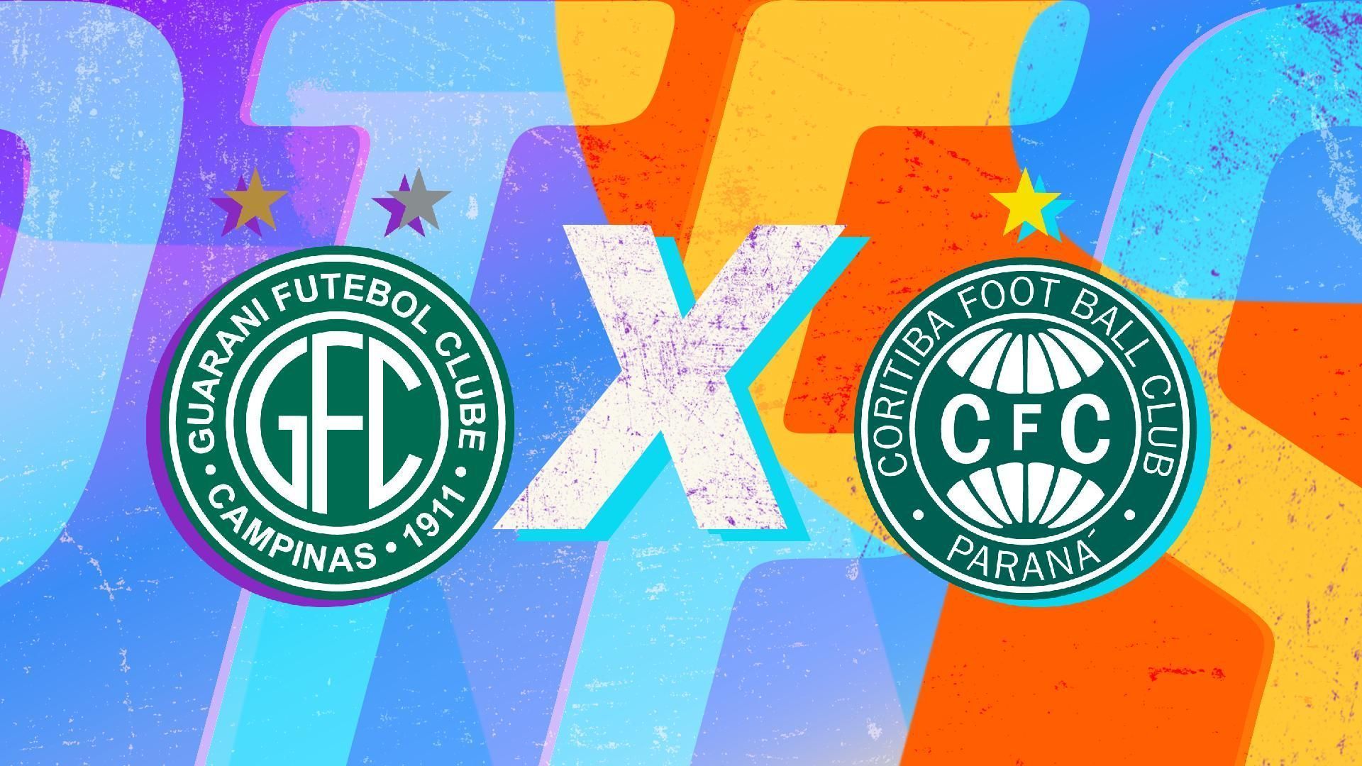 Guarani e Coritiba se enfrentam pela Série B