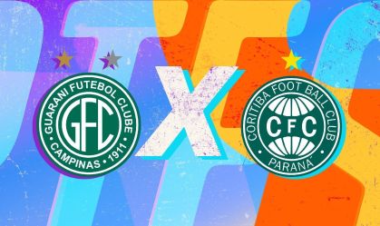Guarani e Coritiba se enfrentam pela Série B